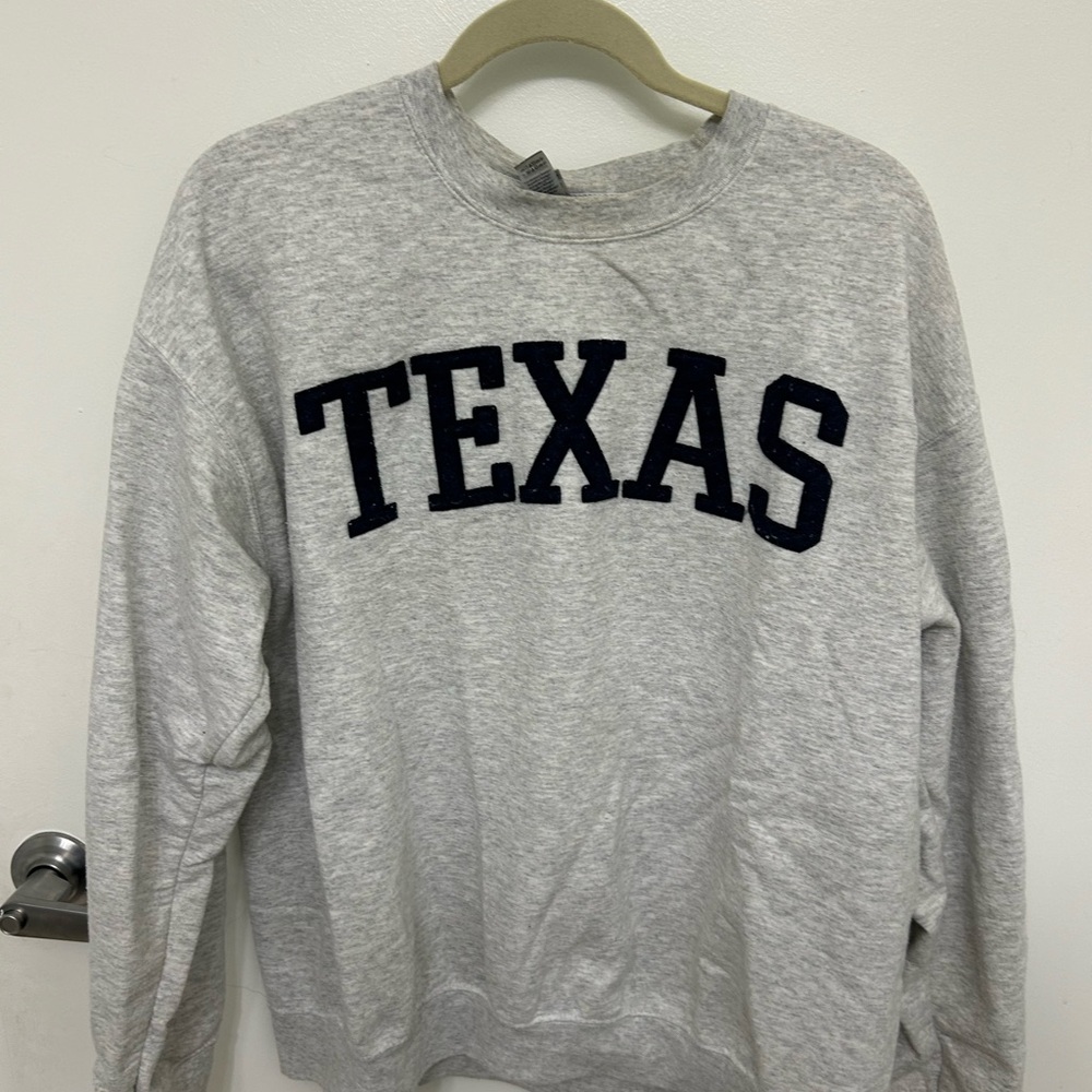 Light gray Texas sweatshirt